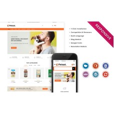 Peteat - The Pets Food Woocommerce Responsive Store