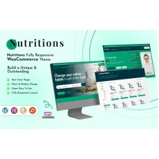Nutritions - Nutritional Counseling WordPress Theme