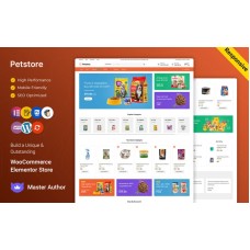 PetStore - Animal Pet Store and Pet Food Elementor WooCommerce Theme