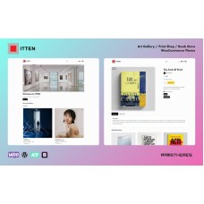 ITTEN - Art Gallery, Print Shop, Book Store WooCommerce Theme