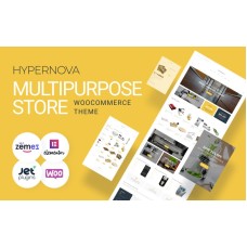 Hypernova - Store Multipurpose Minimal Elementor WooCommerce Theme