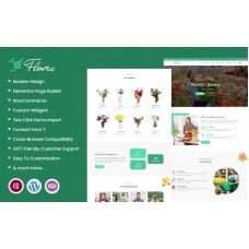 Flowra - Flower Shop WooCommerce WordPress Theme