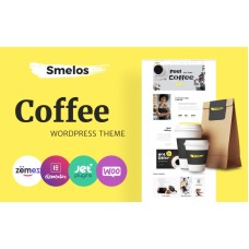 Smelos - Coffee Shop ECommerce Classic Elementor WooCommerce Theme