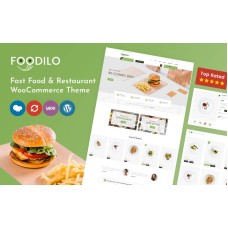 Foodilo - The Fast Food & Restaurant Store WooCommerce Theme