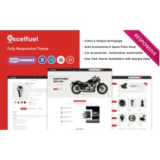 Excelfuel - The Automobile Store Responsive WooCommerce Theme