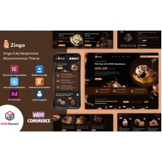 Zingo - Cakes, Sweets & Chocolate WooCommerce Theme