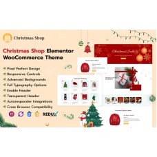 Christmas Shop Elementor WooCommerce Theme
