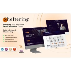 Sheltering - Tracking  Elementor WordPress Theme