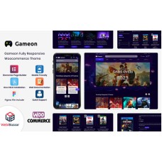 GameOn - Game Accessories Elementor WooCommerce Theme