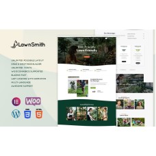 LawnSmith - Lawn Mowing and Garden Care Services Theme