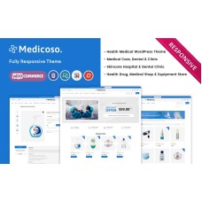 Medicoso - The Medical Store Responsive WooCommerce Theme