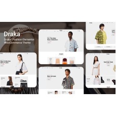 Draka - Fashion Elementor WooCommerce Theme