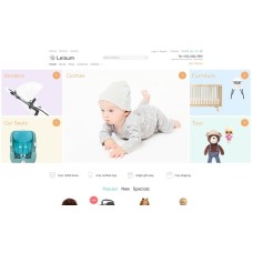 Leisum - Kids Store ECommerce Minimal Elementor WooCommerce Theme