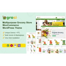Grosi - Grocery Store WooCommerce WordPress Theme