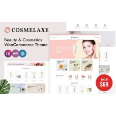 Cosmelaxe - Beauty and Cosmetics Store WooCommerce Theme