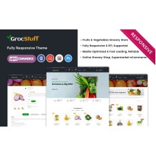 Grocstuff - Vegetable, Fruits and Grocery Supermarket Responsive Woocommerce Theme