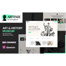 Artisie Art Gallery, Crafts and Museum WooCommerce Theme