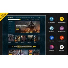 Gamey - Online Game Elementor WooCommerce Theme