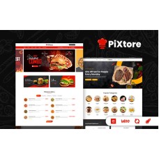PiXtore - Pizza and Restaurant WooCommerce Theme