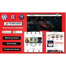 Film Fluent - Movie Studio & Film Maker WooCommerce Elementor Template