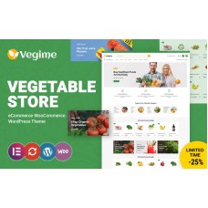 Vegime Vegetable and Grocery WooCommerce Theme