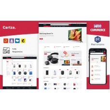 Cartza - Electronics WooCommarce  Templates