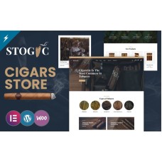 Stogic - Cigar and Tobacco Store WooCommerce Elementor Theme