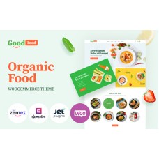 GoodFood - Stylish Organic Food Template WooCommerce Theme