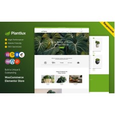 Plantux - Plants and Nursery and Farming Elementor Responsive WooCommerce Theme