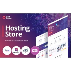 Host Rongo - Hosting Store ECommerce Modern Elementor WooCommerce Theme