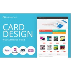 Business Cards - Card Design Store WooCommerce Theme