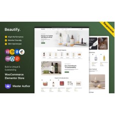 Beautify – Beauty and Cosmetic Elementor WooCommerce Store