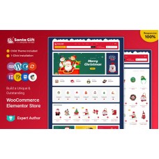 SantaGift - Christmas Gifts WooCommerce Elementor Responsive Theme
