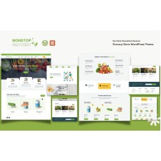 NonStop Grocery - One Click Check Out Grocery & Organic Food Theme