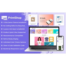 Printzy - Printing Store & Design Service WooCommerce Elementor Theme