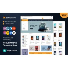 Bookstore - Book Store WooCommerce Elementor Responsive Theme
