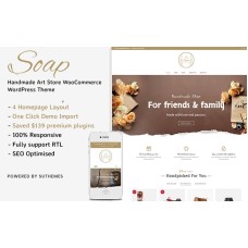 Soap -  Handmade Art Store WooCommerce WordPress Theme