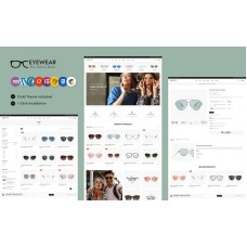 Eyewear - Eye Glasses, Goggles and Sunglass Multipurpose WooCommerce Elementor Theme