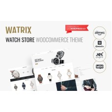 Watrix - Watch Shop ECommerce Classic Elementor WooCommerce Theme