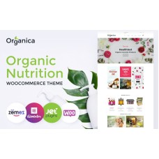 Organica - Organic Food, Cosmetics and Bio Active Nutrition WooCommerce Theme