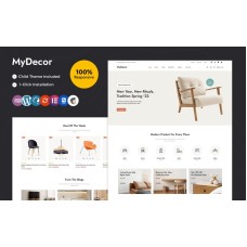 MyDecor - Furniture, Interior, Art & Crafts WooCommerce Elementor Theme