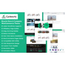 Cycleocity - Bicycle Store and Company WooCommerce theme