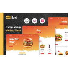 Beef - Fast Food & Restaurant WooCommerce Theme