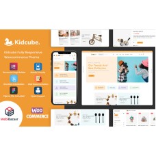 KidCube - Baby Kids Clothing & Toys WordPress Template