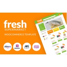 Fresh Fresh - Supermarket Woocommerce Template for easy sales WooCommerce Theme