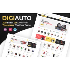 DigiAuto - Auto Parts & Car Accessories Woocomrece WordPress Theme
