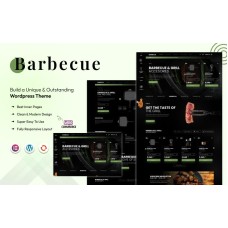 Barbecue - Food Theme Elementor WordPress Template