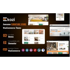 Ekozi - Furniture Elementor WooCommerce Theme