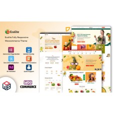 Ecolite -  Multipurpose Grocery, Supermarket, Organic Food WooCommerce Store
