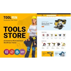 ToolMin - Power Equipment Tools WooCommerce Theme